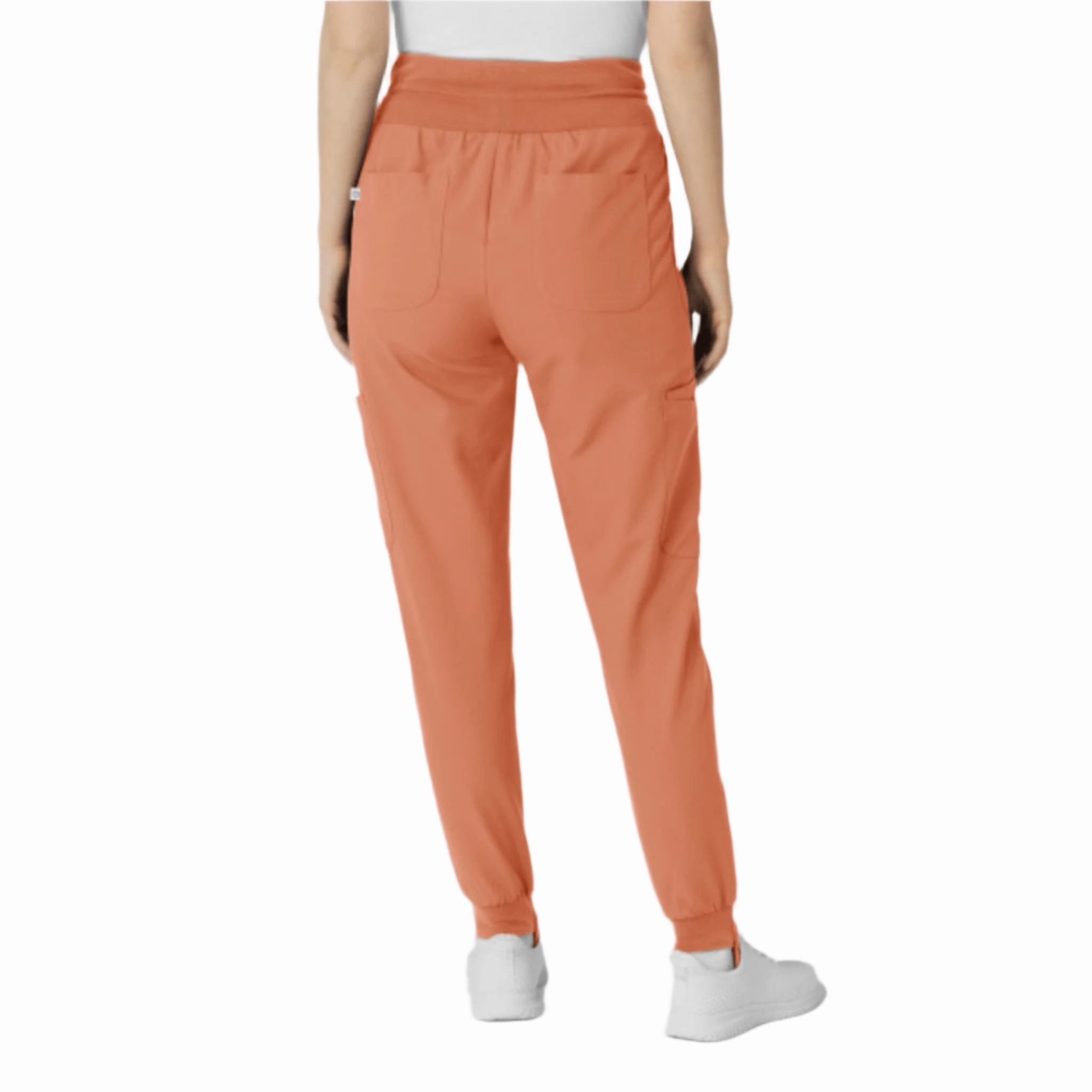 Wink Women's Thrive Stirrup Jogger Scrub Pant - Terra Cotta Casual Performance Wear Durable Material