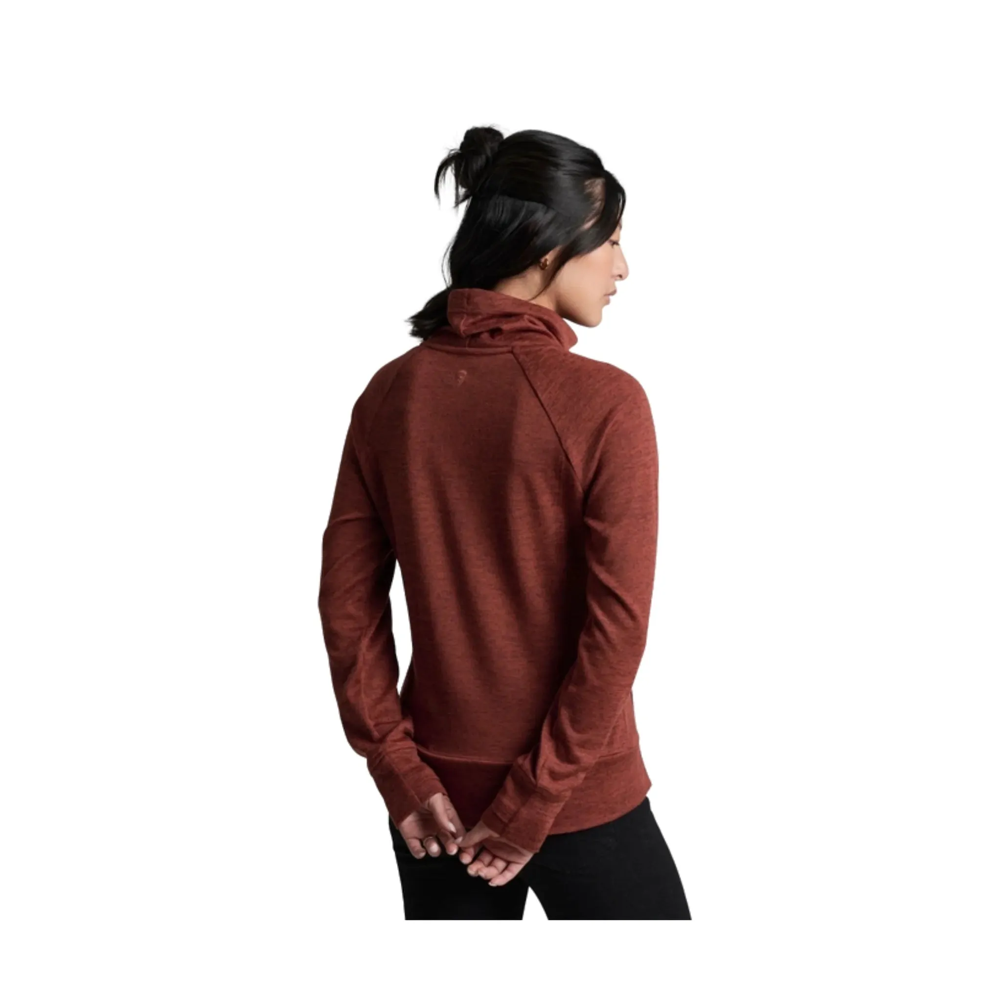 Comfy Layer Kuhl Women's Elia Pullover - Cherrywood