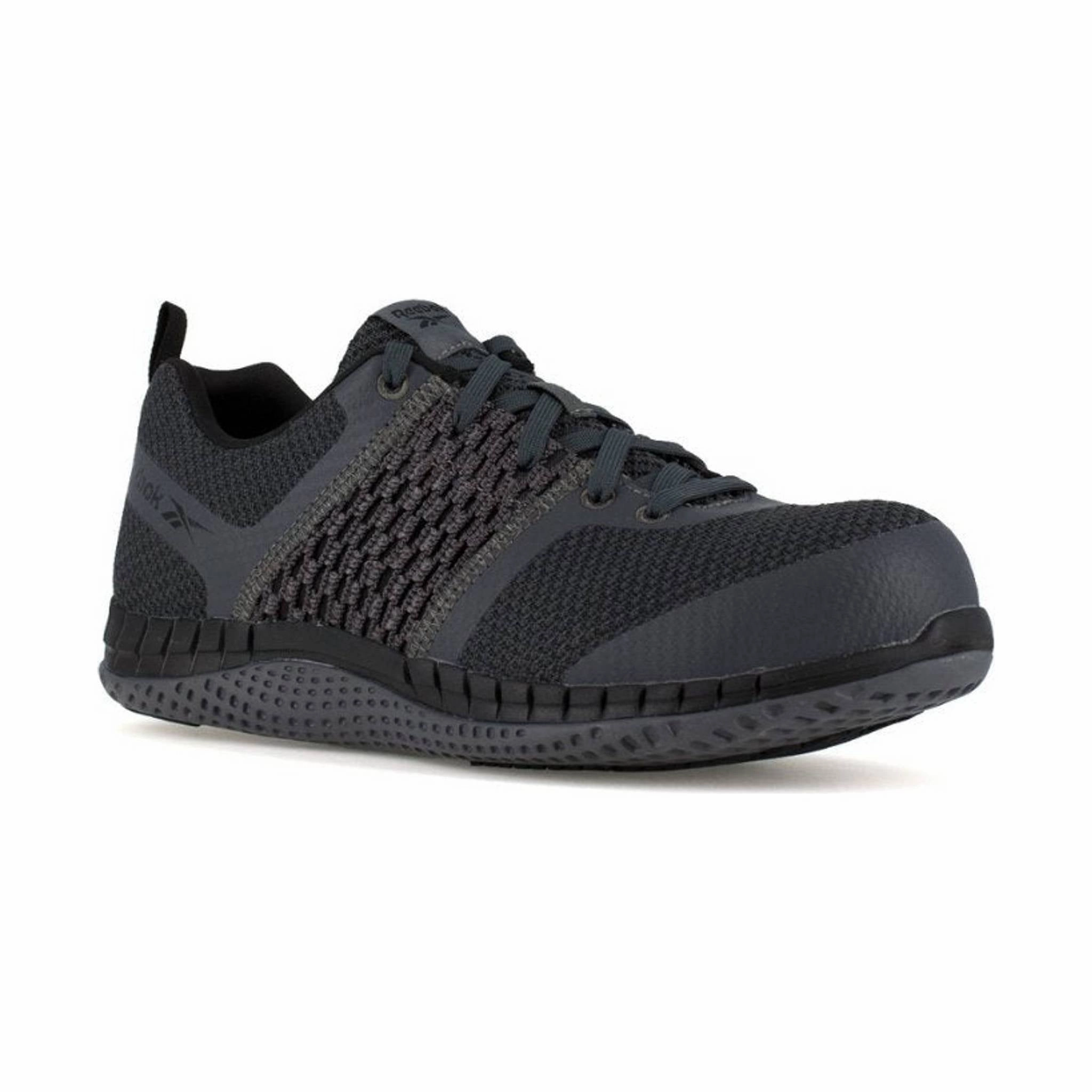 Weather Friendly Reebok Work Men's Print Work ULTK Composite Toe - Coal Grey and Black