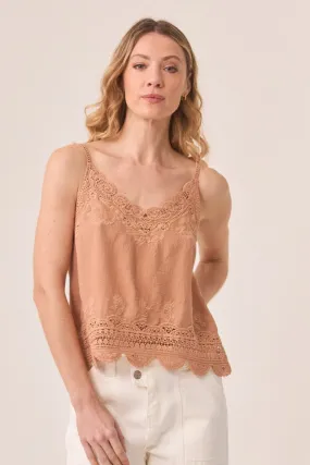 Lingerie Top w/ Matching Lace | Sand Pullover Style Festival Outfit Business casual