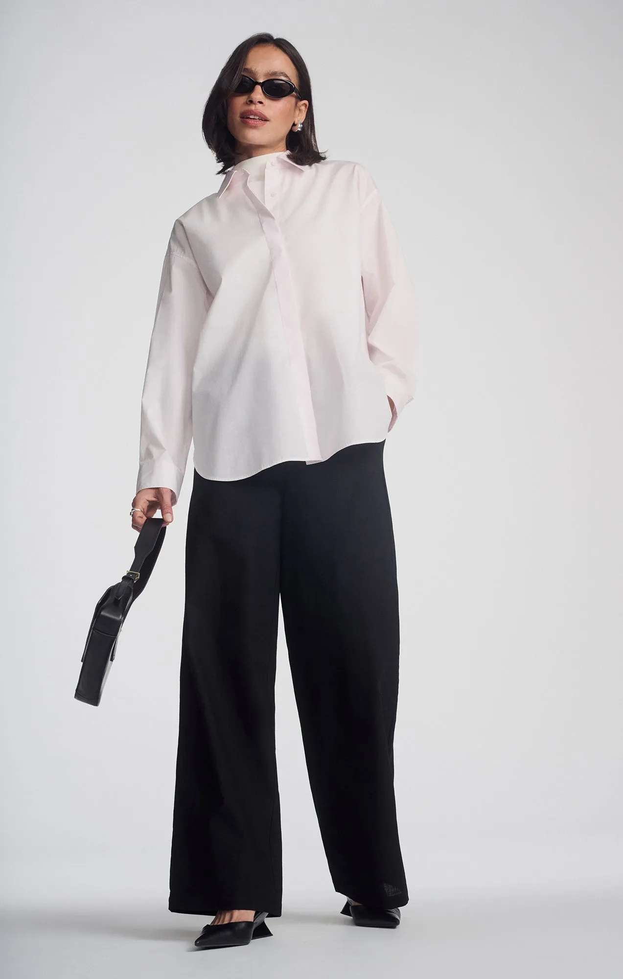 LONG SLEEVE BUTTON-UP SHIRT IN SHRINKING VIOLET Fashion Statement