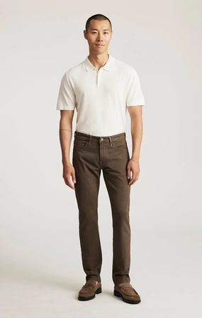 Ready to Wear MARCUS SLIM STRAIGHT LEG IN BROWN ATHLETIC