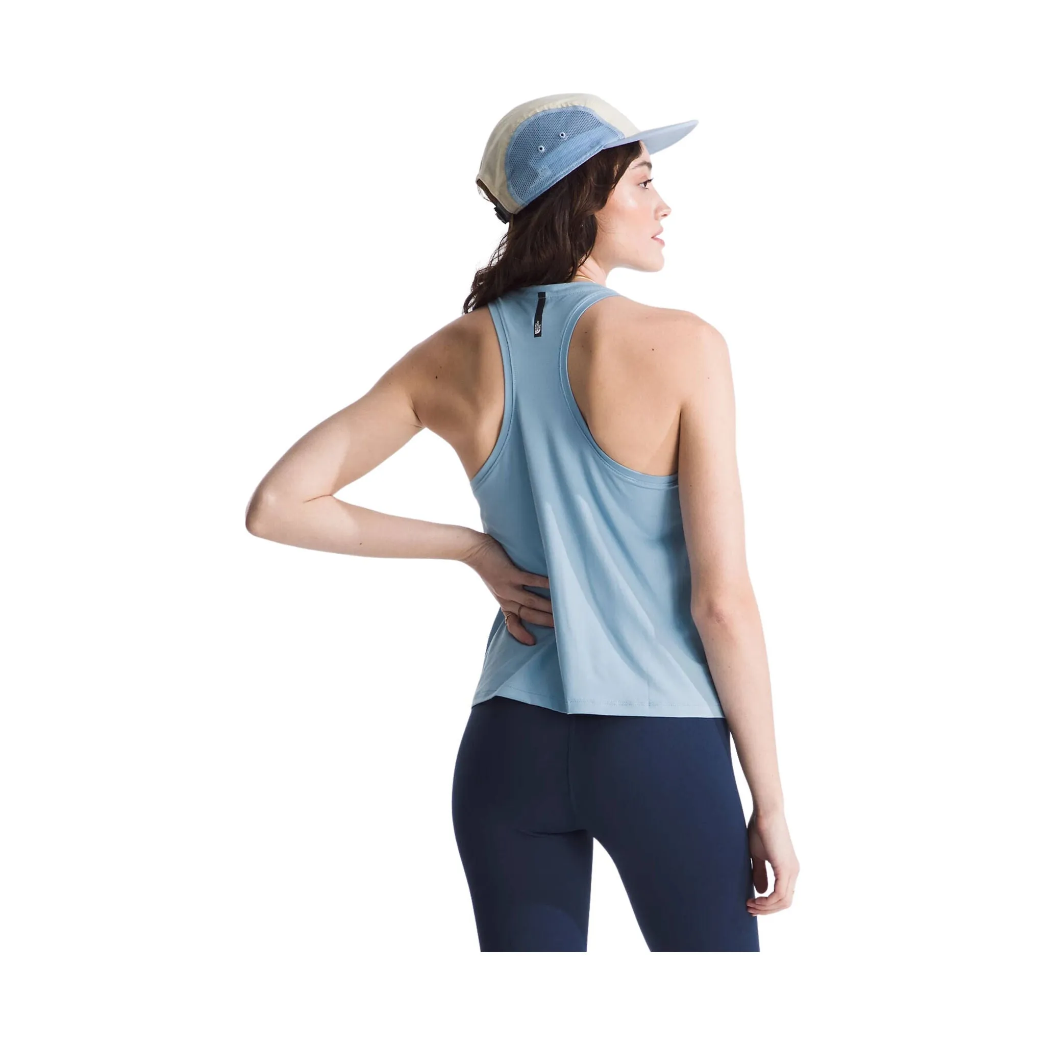 The North Face Women's Dune Sky Tank - Steel Blue Soft Texture TemperatureRegulating Material