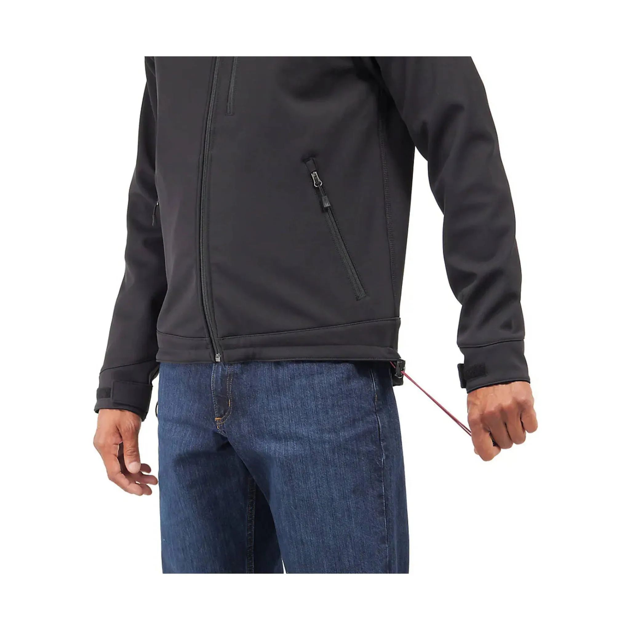 Wrinkle Free Exterior Carhartt Men's Crowley Jacket - Black