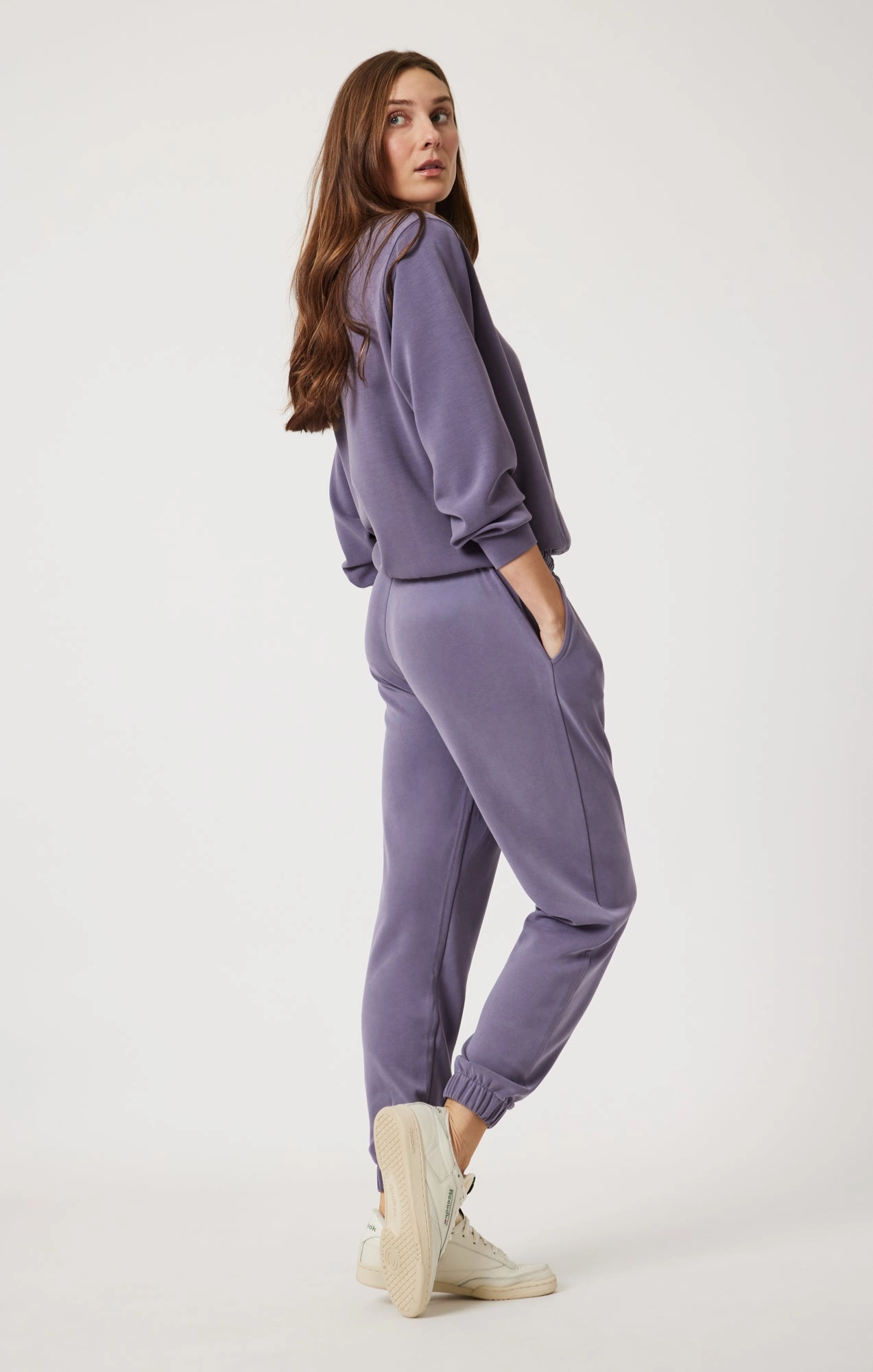 LUXE TOUCH TENCEL? SWEATPANTS IN CADET Timeless Wear Seamless Waist Technology