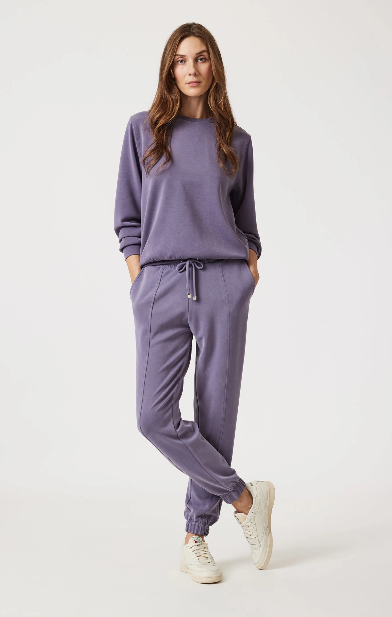 LUXE TOUCH TENCEL? SWEATPANTS IN CADET Fitted Style