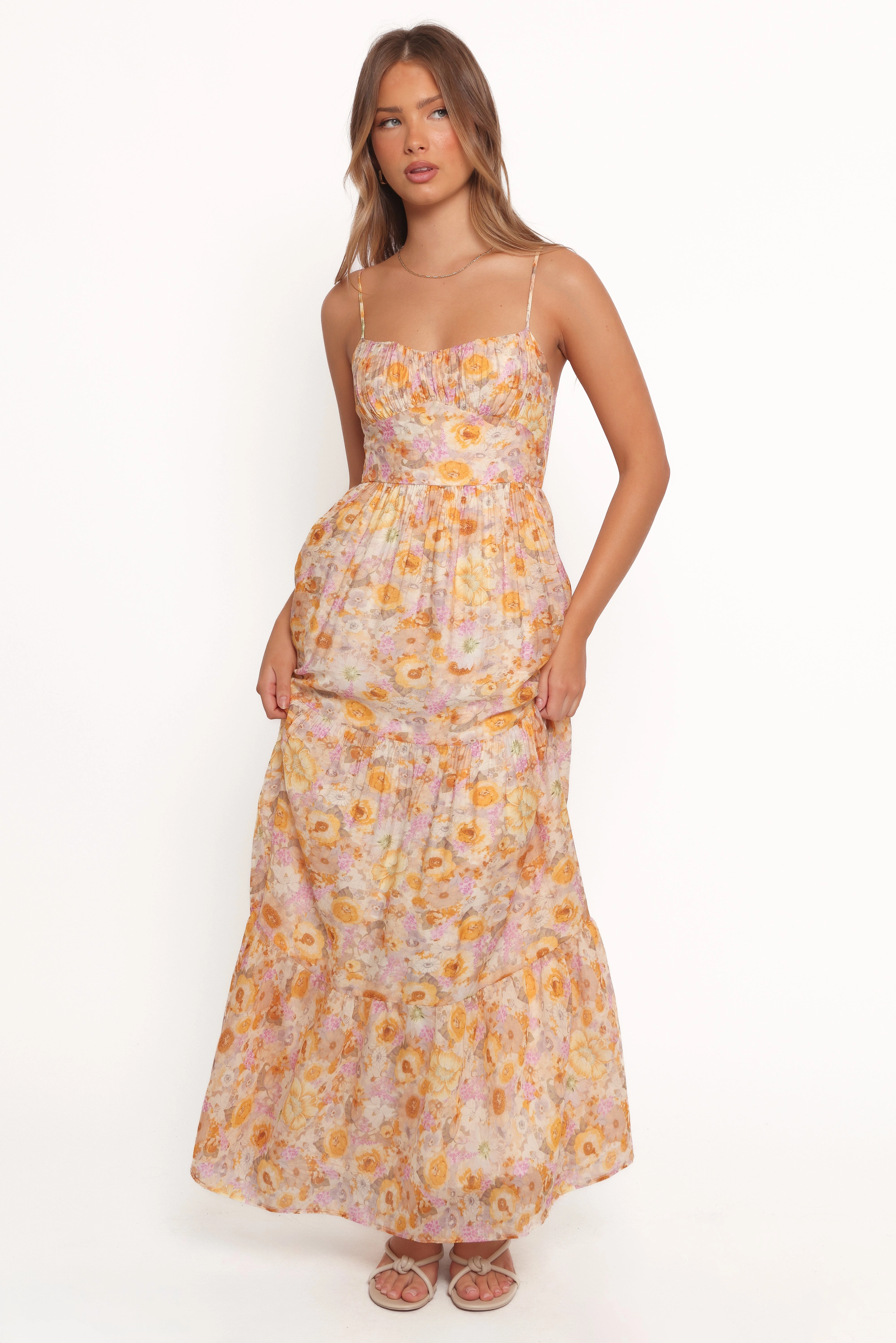 Must Have Smooth Layers Marco Maxi Dress - Floral
