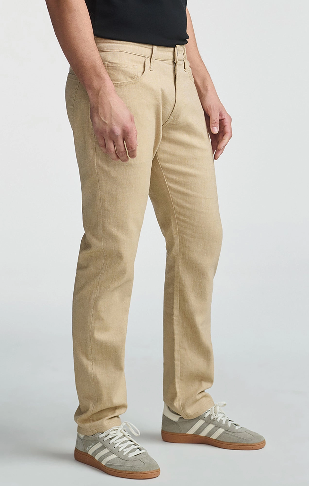 Urban Look MARCUS SLIM STRAIGHT LEG IN BEIGE LINEN