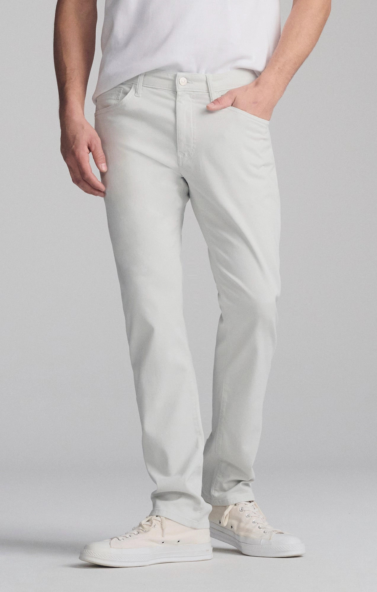 Quick-Dry Material MARCUS SLIM STRAIGHT LEG IN BONE CITY