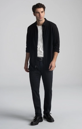 MARCUS SLIM STRAIGHT LEG IN DARK MIDNIGHT CITY Lightweight insulation Performance Wear