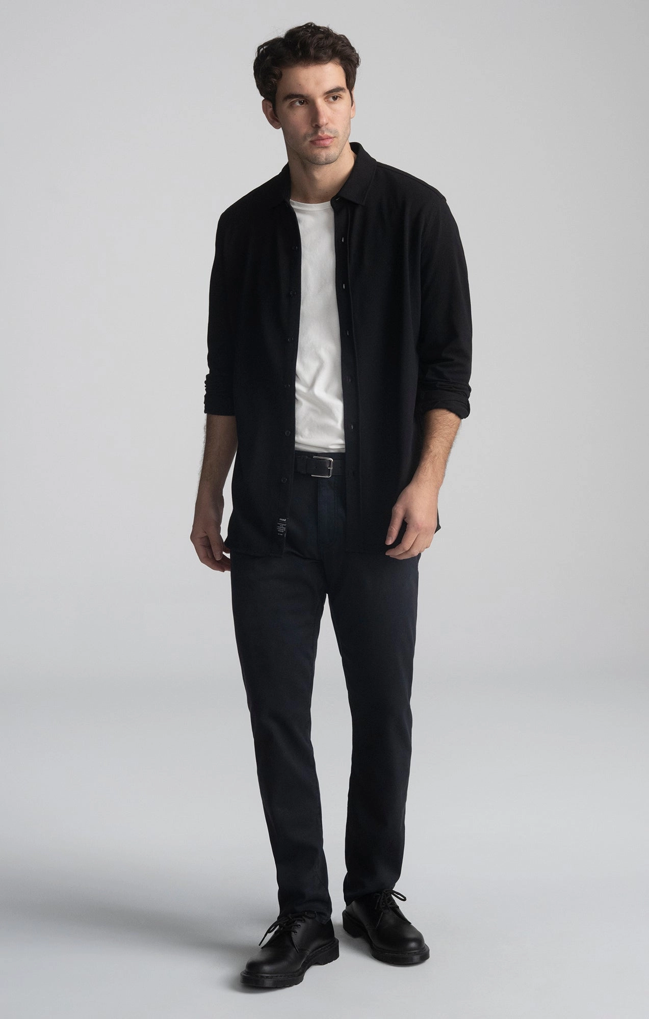 MARCUS SLIM STRAIGHT LEG IN DARK MIDNIGHT CITY Lightweight insulation Performance Wear