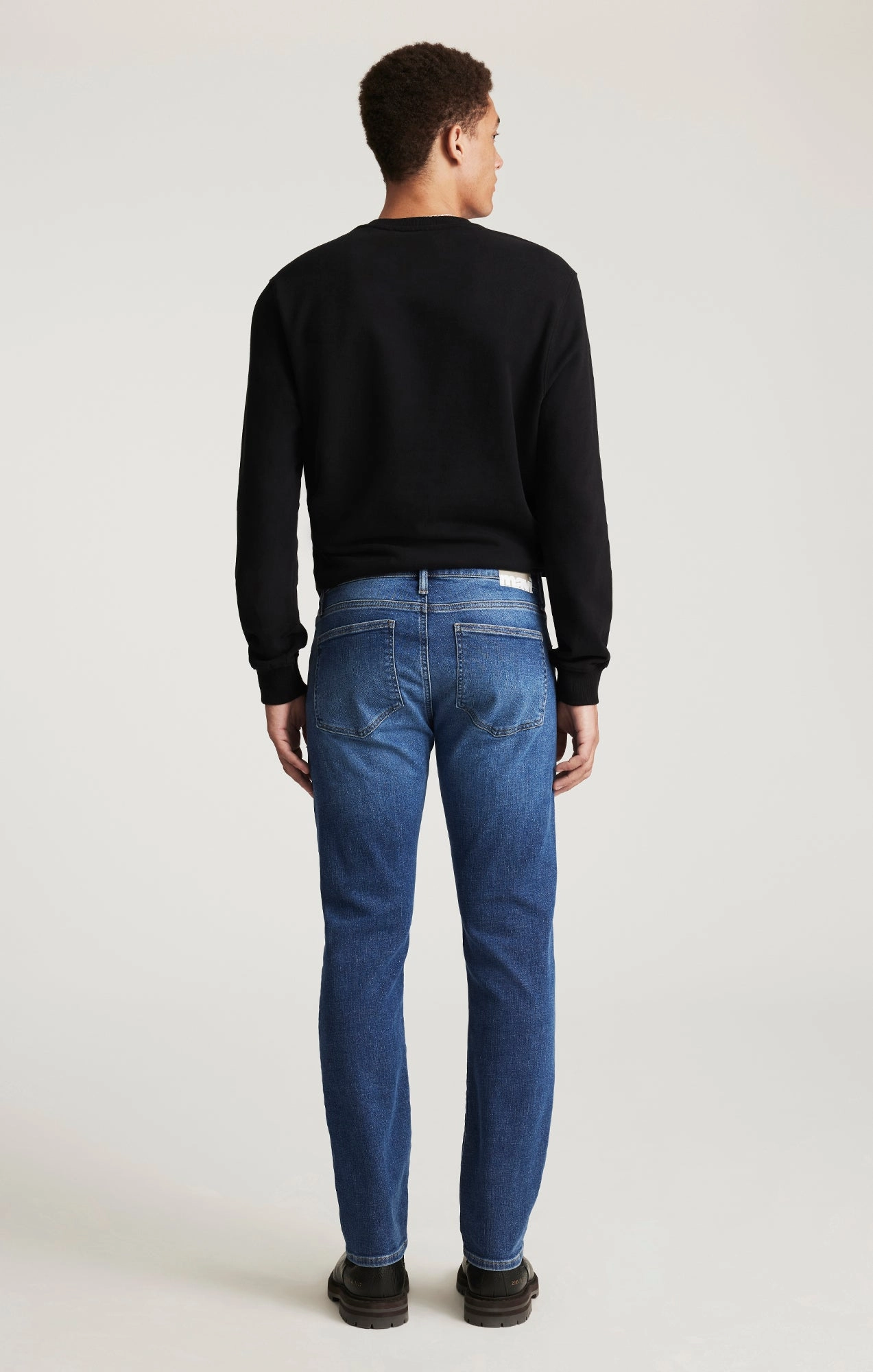 MARCUS SLIM STRAIGHT LEG IN MID BRUSHED CLASSIC VINTAGE Work Outfit