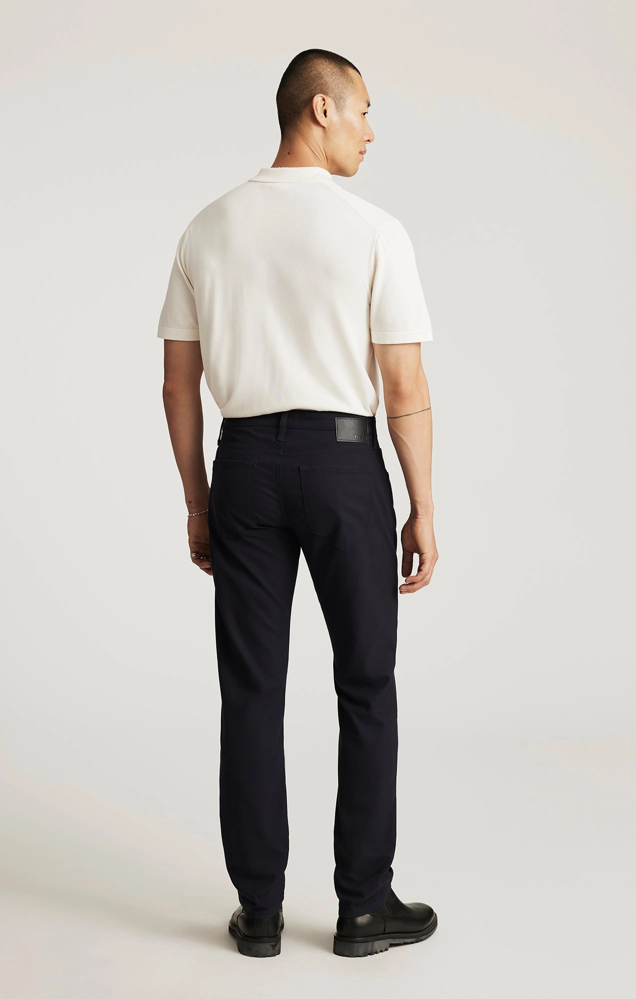 Stay Active MARCUS SLIM STRAIGHT LEG IN NAVY FEATHER TWEED