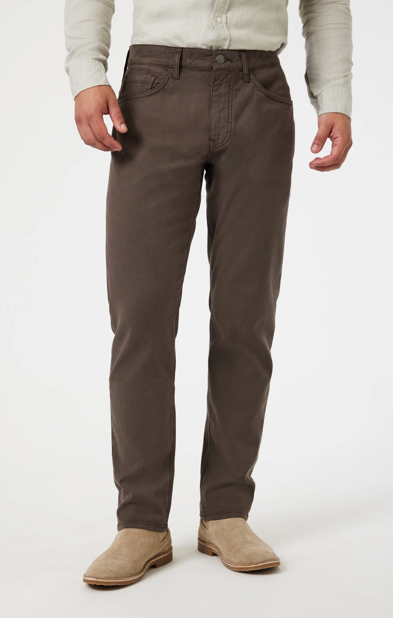 MARCUS SLIM STRAIGHT LEG IN OAK LUXE TWILL Static free Fashion Comfort Wear