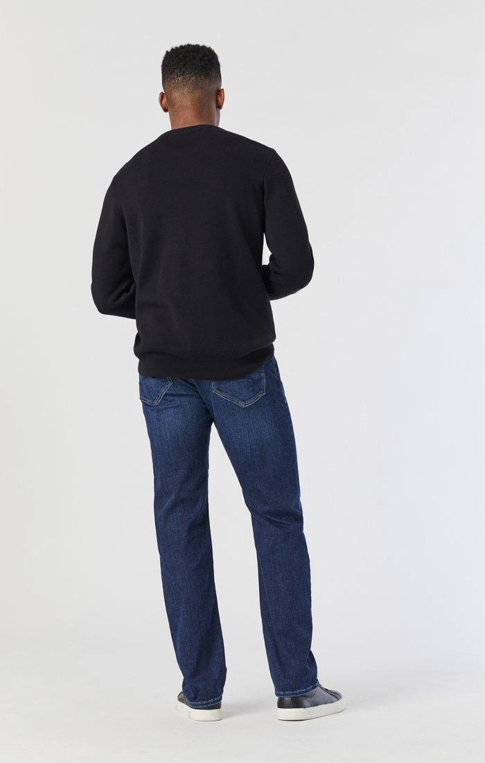 Fashion Essential MARCUS SLIM STRAIGHT LEG JEANS IN DEEP ORGANIC MOVE
