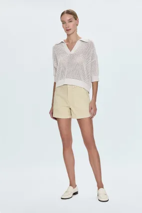 Stay Cool Seamless Comfort Marissa High Rise Utility Short - Custard Yellow