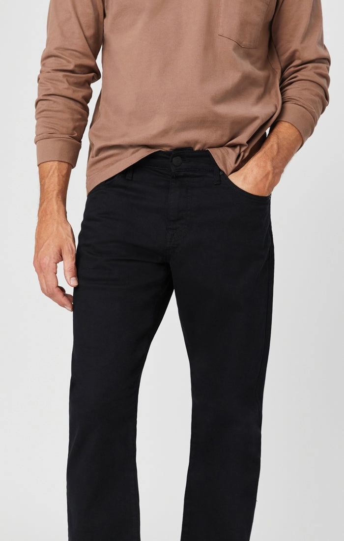 MATT RELAXED STRAIGHT LEG IN BLACK WILLIAMSBURG Loose Smooth Shopping Day