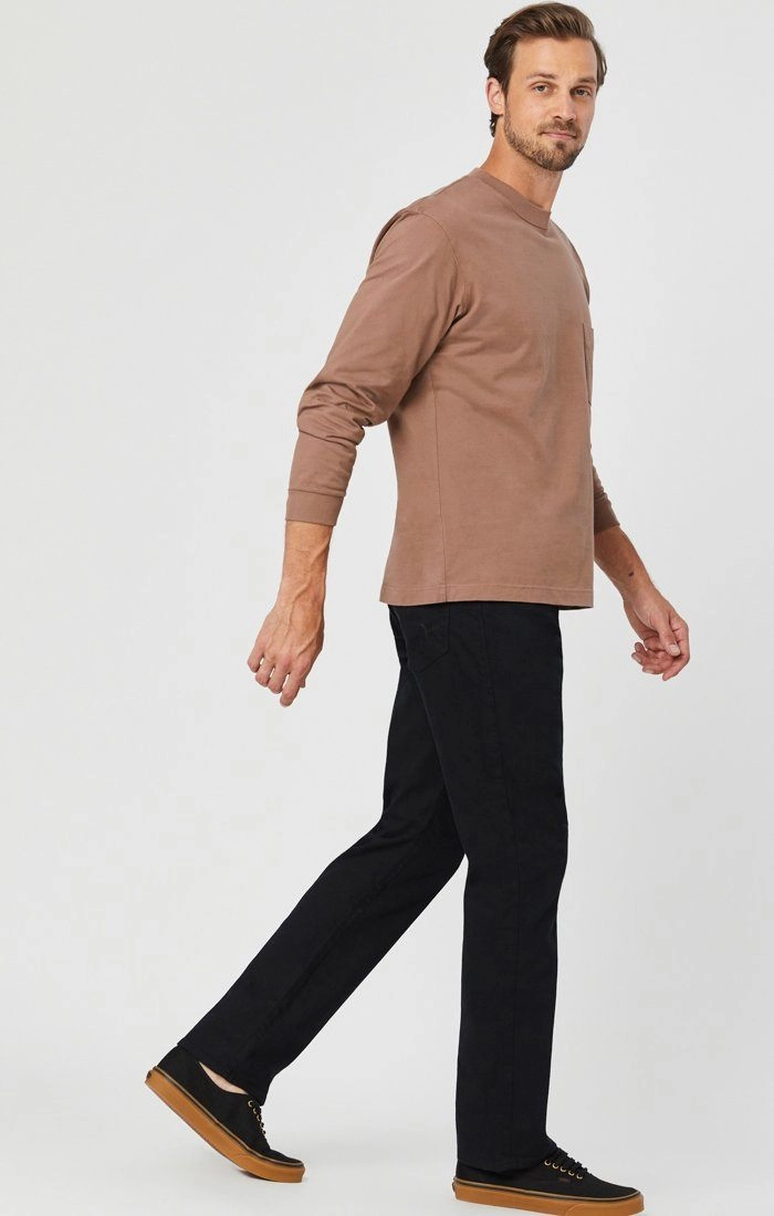 MATT RELAXED STRAIGHT LEG IN BLACK WILLIAMSBURG Sleek Comfort Advanced Stretch Recovery