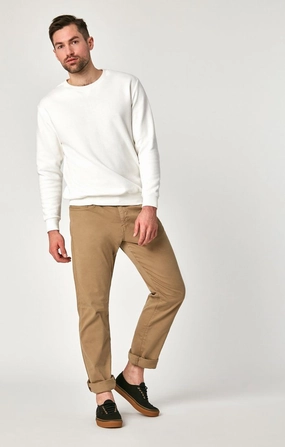 Versatile Design MATT RELAXED STRAIGHT LEG IN BRITISH KHAKI TWILL