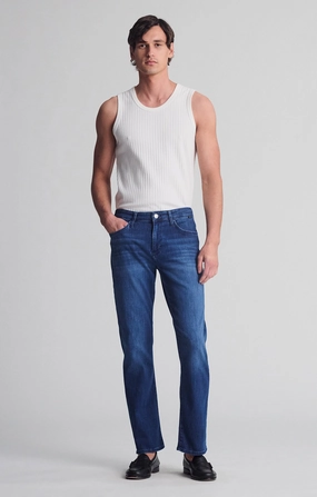 MATT RELAXED STRAIGHT LEG IN DEEP BRUSHED FEATHER BLUE Daywear Option