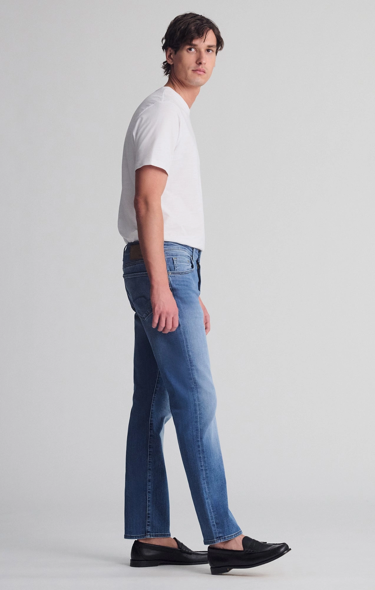 Morning Stroll Sustainable Classic MATT RELAXED STRAIGHT LEG IN MID SHADED WILLIAMSBURG