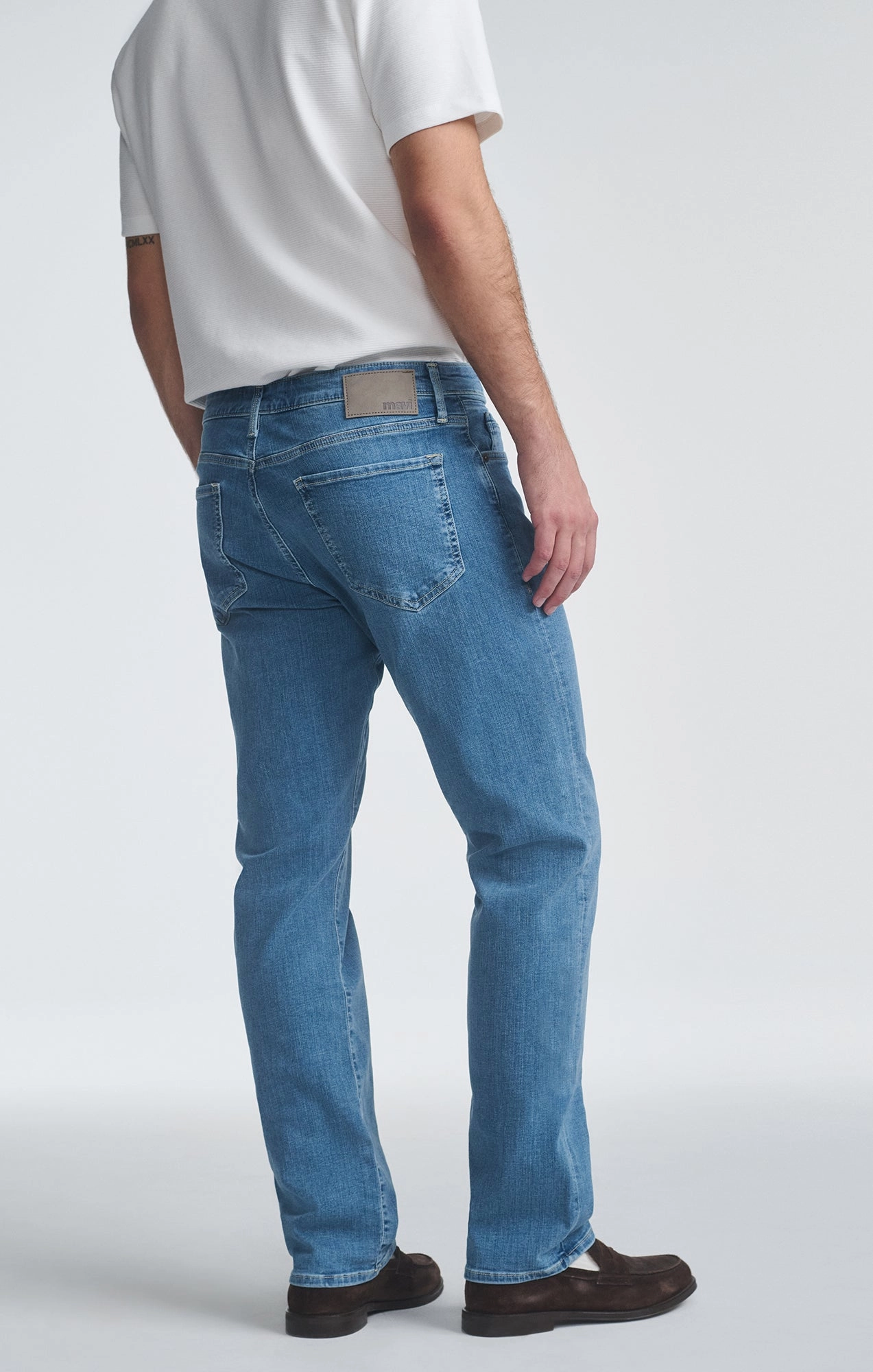 MATT RELAXED STRAIGHT LEG IN OCEAN BRUSHED ORGANIC VINTAGE Professional Wear Artist Vibe