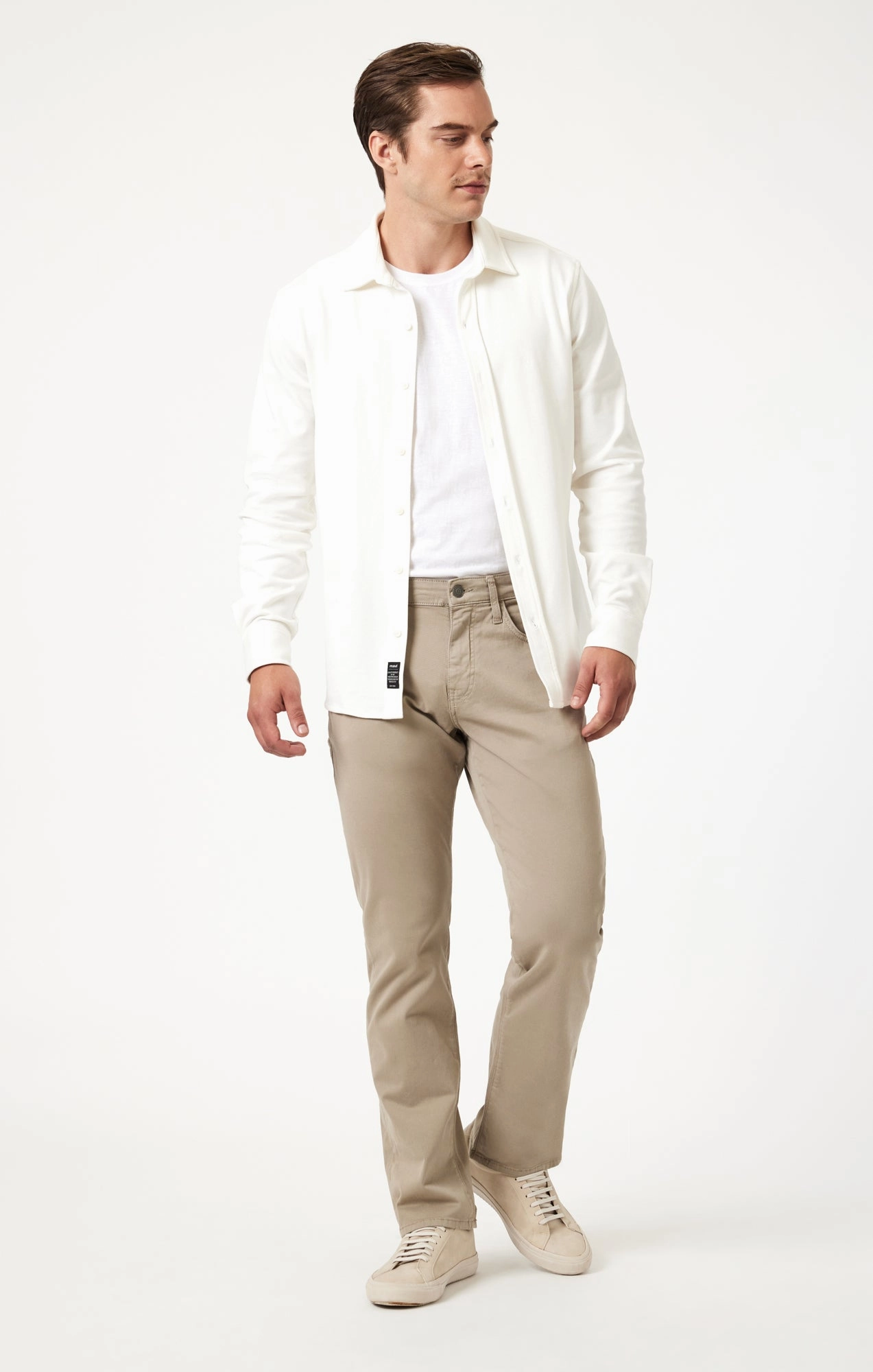 Outdoor Use MATT RELAXED STRAIGHT LEG IN SAND CASUAL TWILL