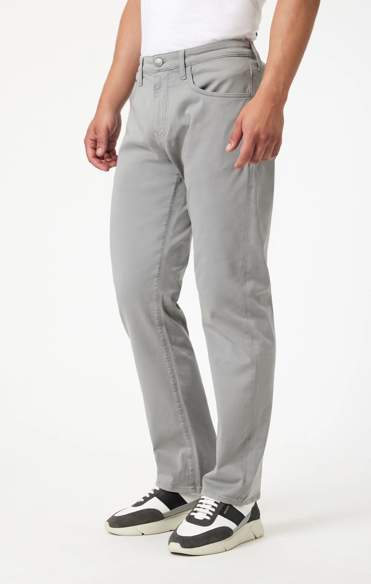 Bonded Seam Technology MATT RELAXED STRAIGHT LEG IN STORMY CASUAL TWILL