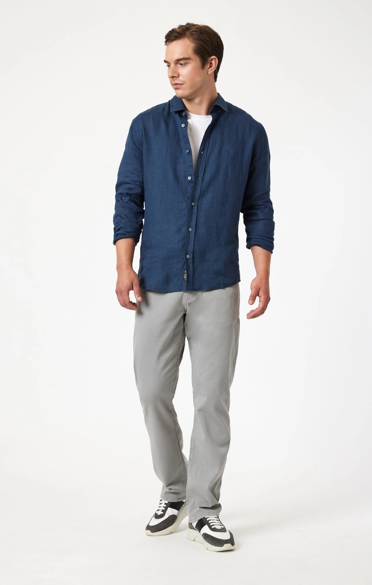 MATT RELAXED STRAIGHT LEG IN STORMY CASUAL TWILL Layering Essential Fashion Fit