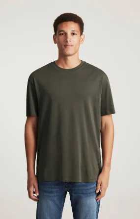 MAVI LOGO T-SHIRT IN BELUGA Quick Dry Fabric Classic Comfort