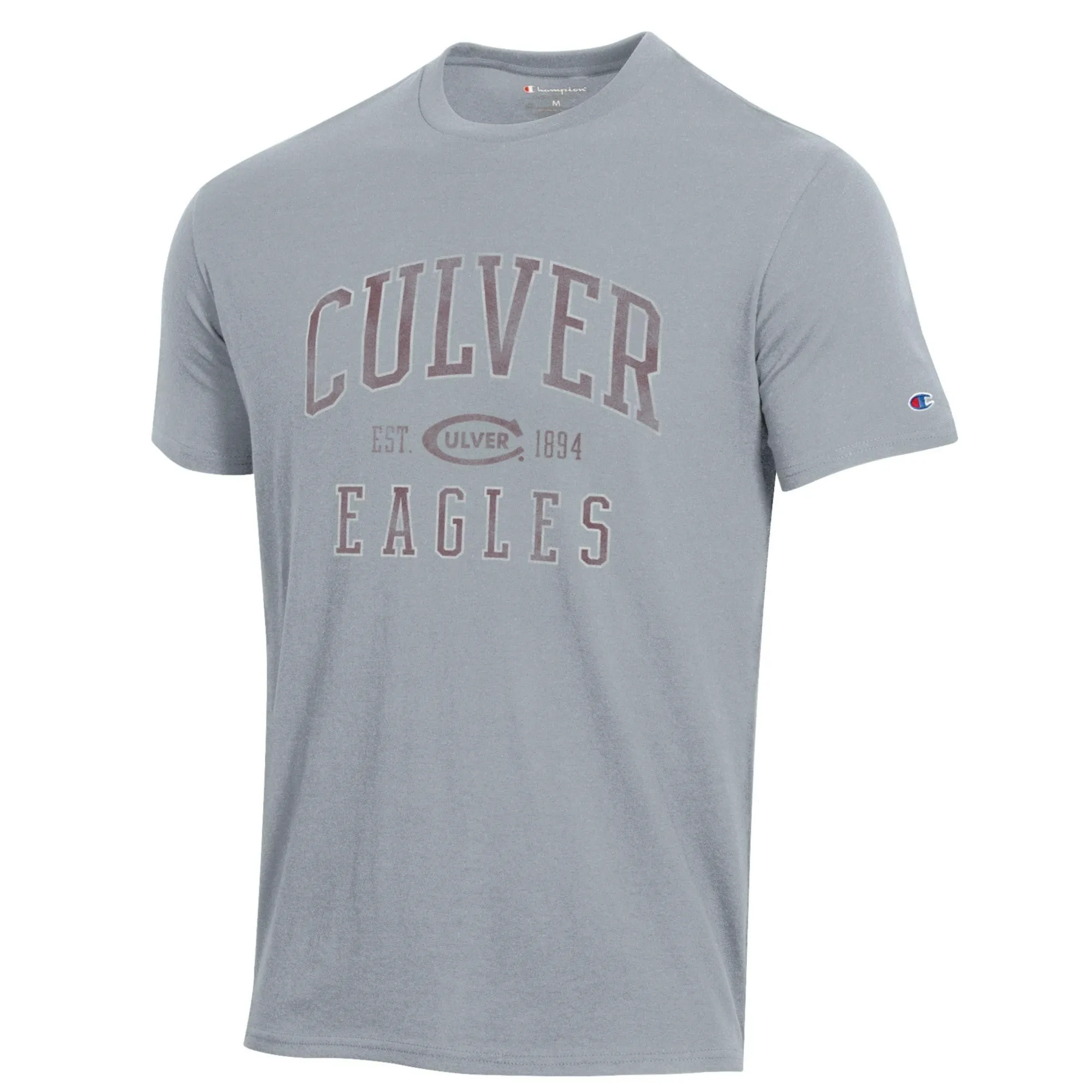 Soft Layer Men's Champion Stadium Short Sleeve Tee - Grey