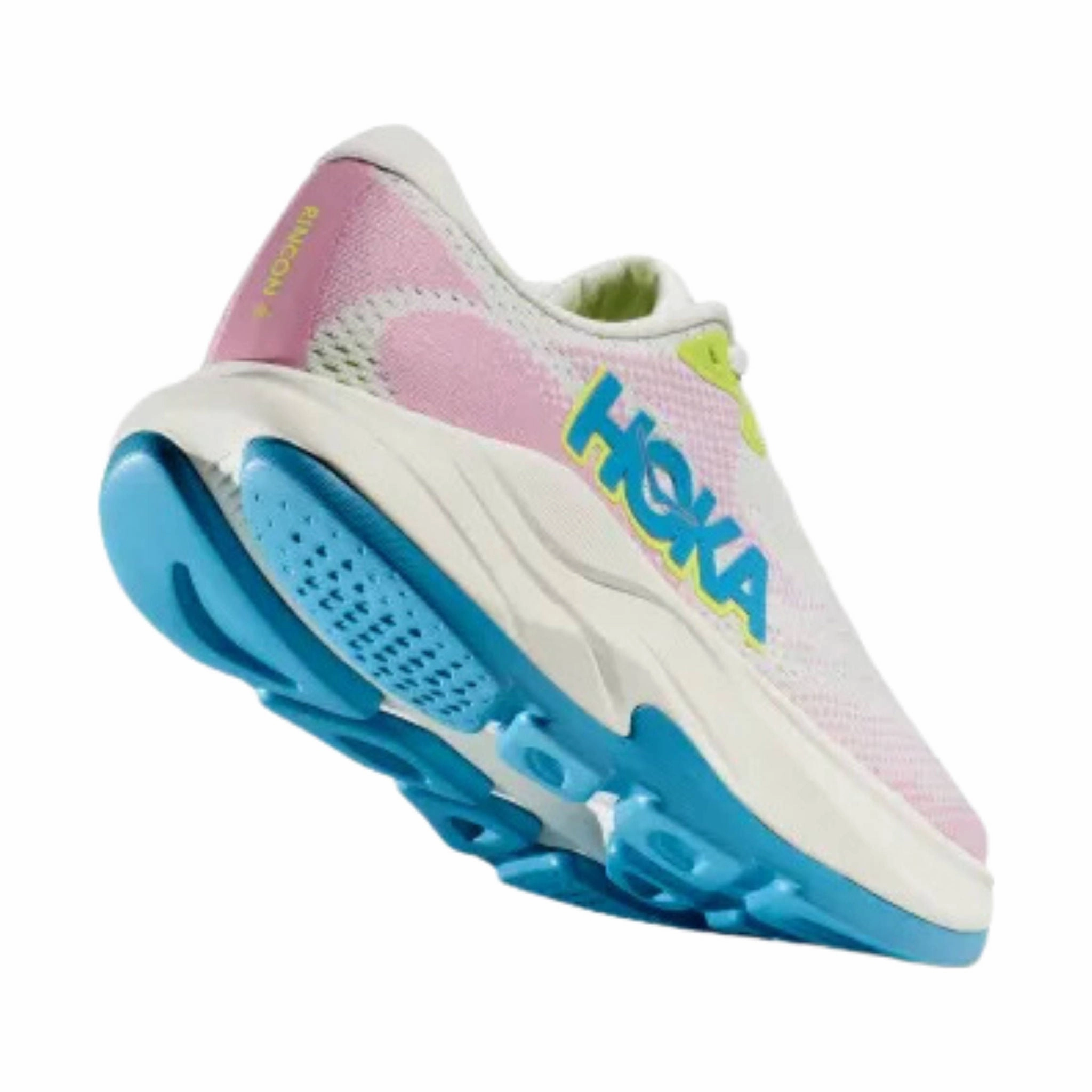 Adaptive Cushion Stack HOKA Women's Rincon 4 Running Shoes - Frost/Pink Twilight