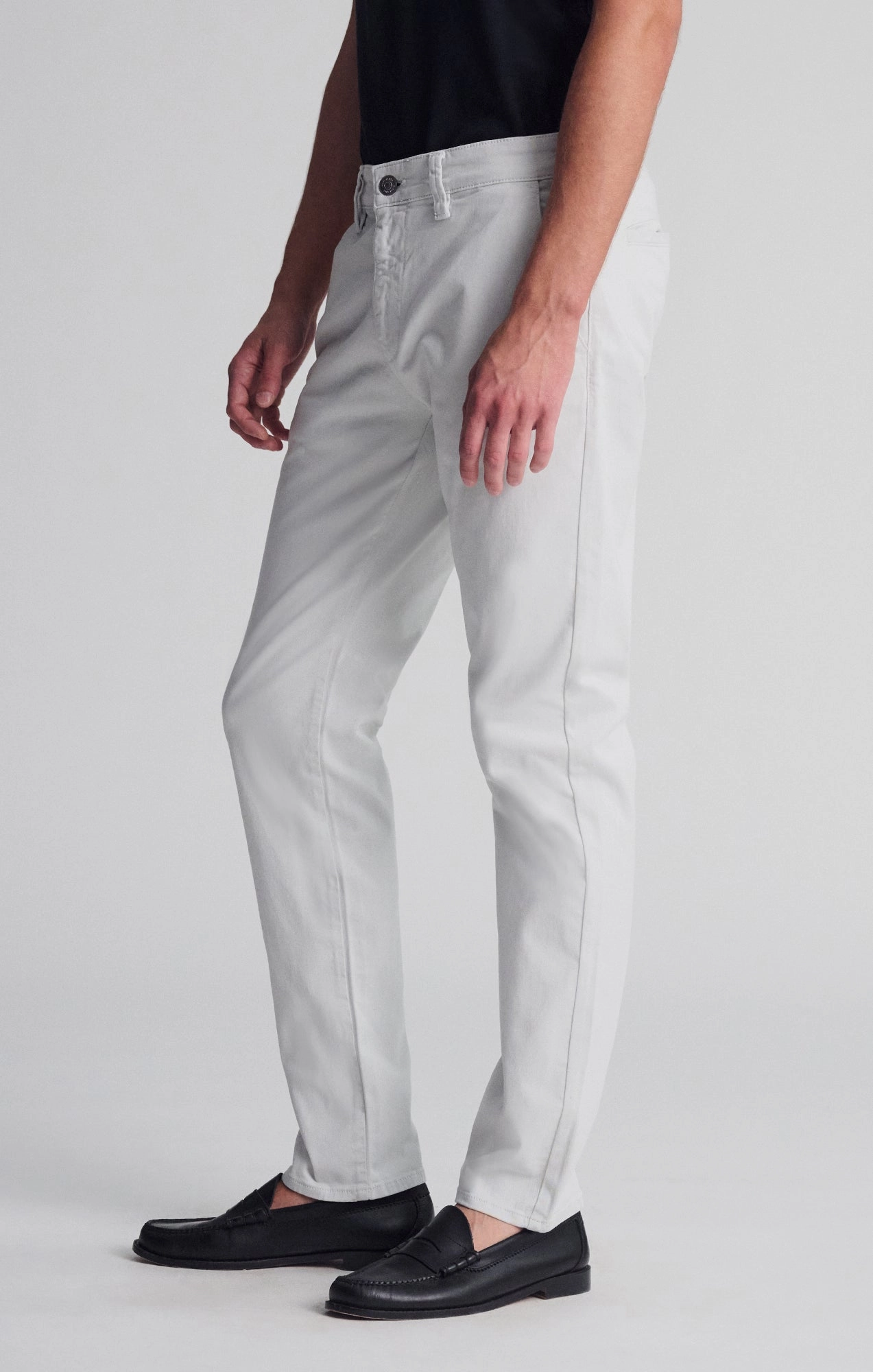 SnagFreeFabric MILTON SLIM STRAIGHT CHINO IN IVORY CASUAL TWILL