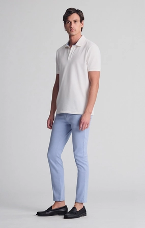 Performance Fit Layer-Friendly Fit MILTON SLIM STRAIGHT CHINO IN MOUNTAIN SPRING LUXE TWILL