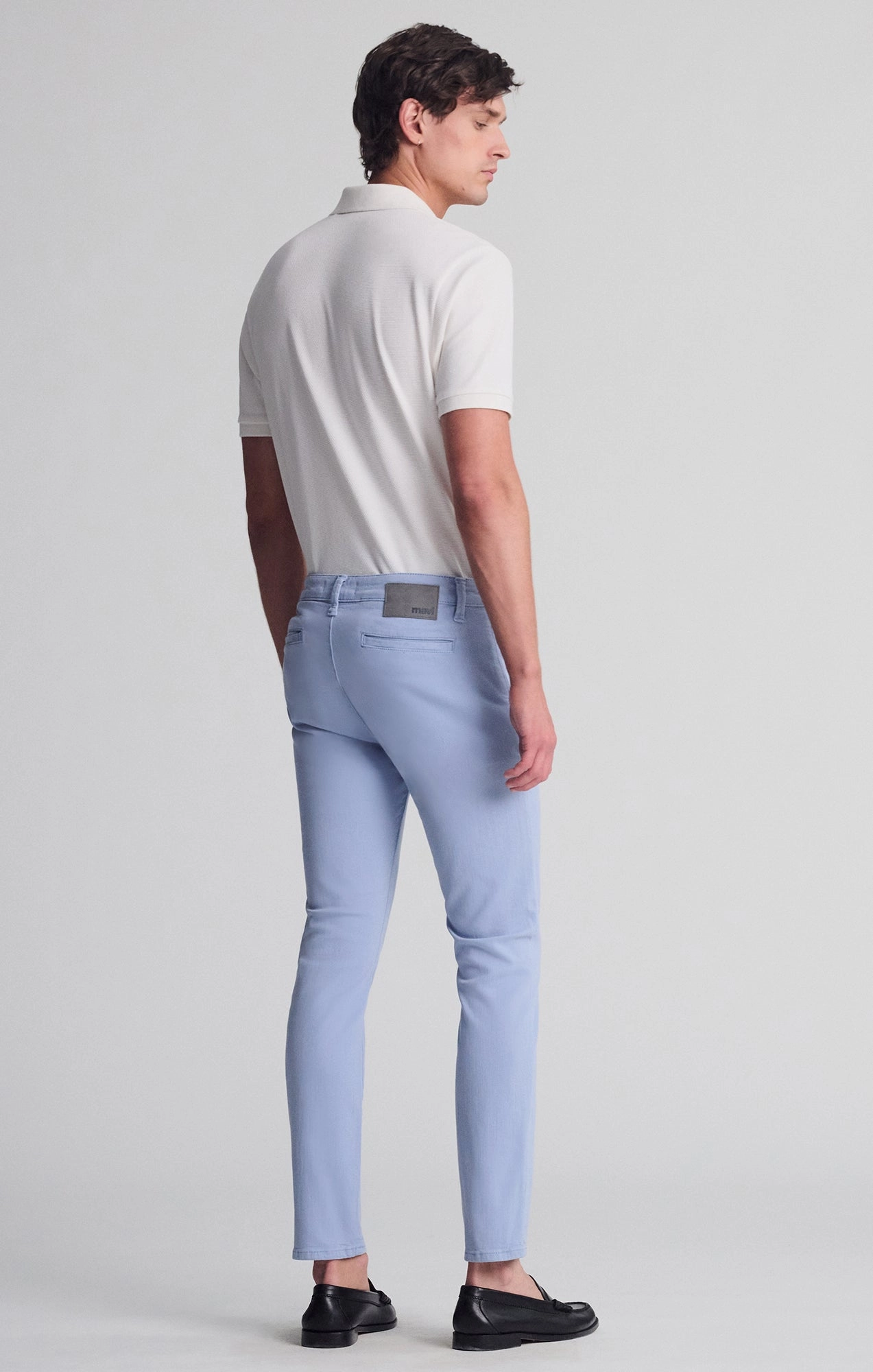 Clean Cut MILTON SLIM STRAIGHT CHINO IN MOUNTAIN SPRING LUXE TWILL