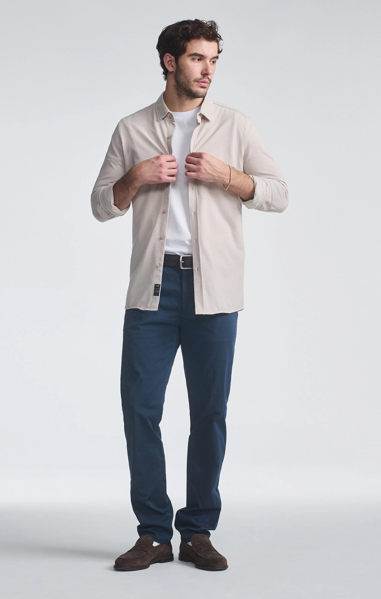 Soft Feel Core Comfort MILTON SLIM STRAIGHT CHINO IN NIGHT CITY SMART