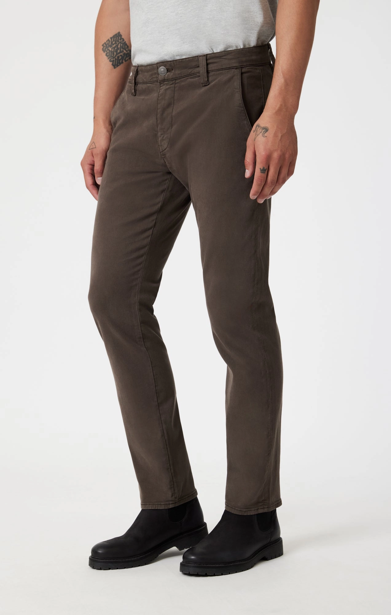 Casual Style Durable Wear MILTON SLIM STRAIGHT CHINO IN OAK LUXE TWILL