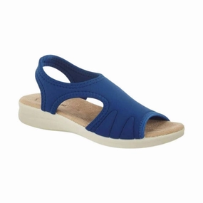 Flexus Women's Nyaman Sandal - Blue Back to Nature Flexible Summer Sandals
