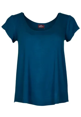 MinimalistDesign Salaam Solid Cora Tee | Marine Fit Comfort