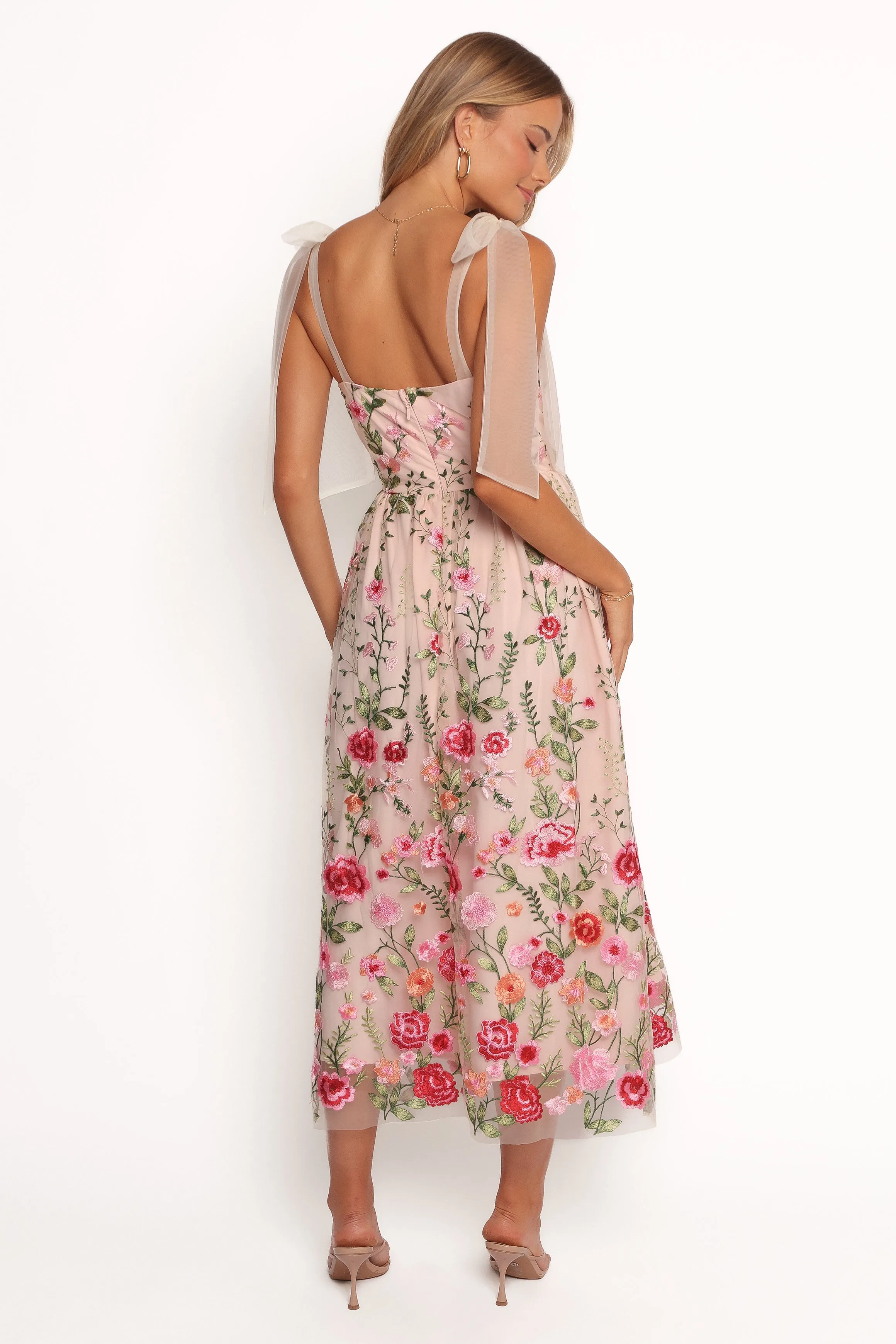 Dainty Finish Mirabel Midi Dress - Multi Floral