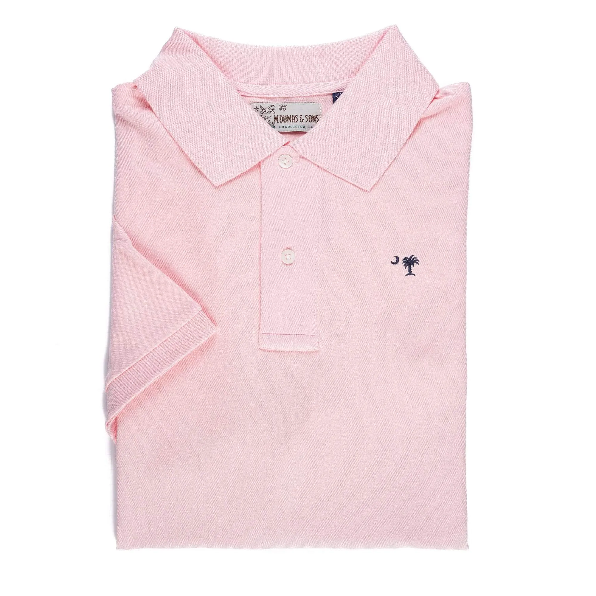 Light Shirt LowMaintenance Fabric Palmetto Polo - Pink