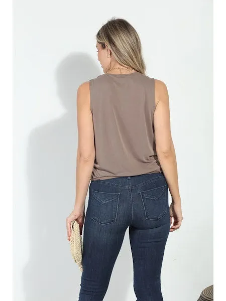 Modern Timeless RING CUPRO TOP Fitted Shape Versatile Outfit