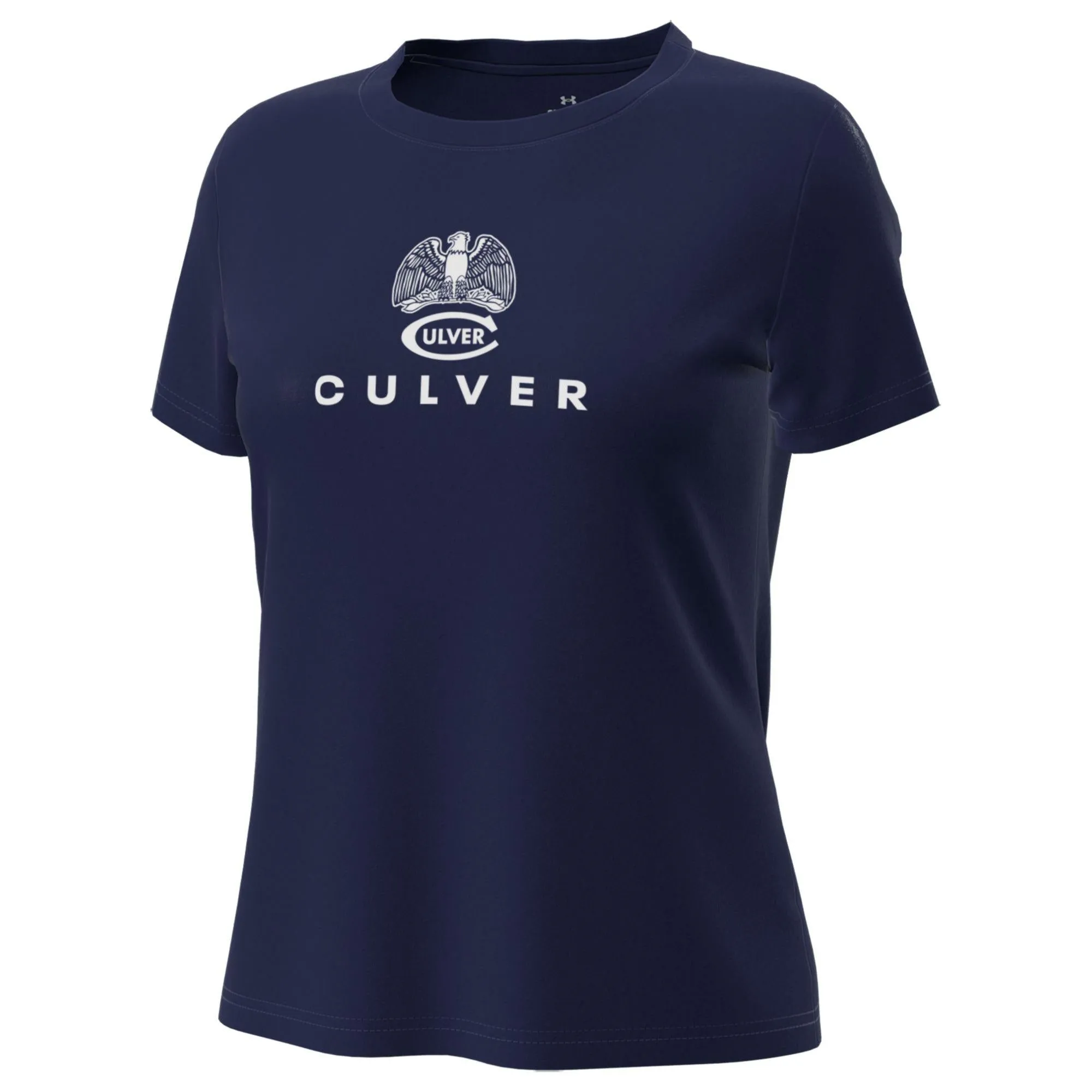 Easy Wear Option Under Armour Women's Tech Stretch Short Sleeve Tee - Midnight Navy