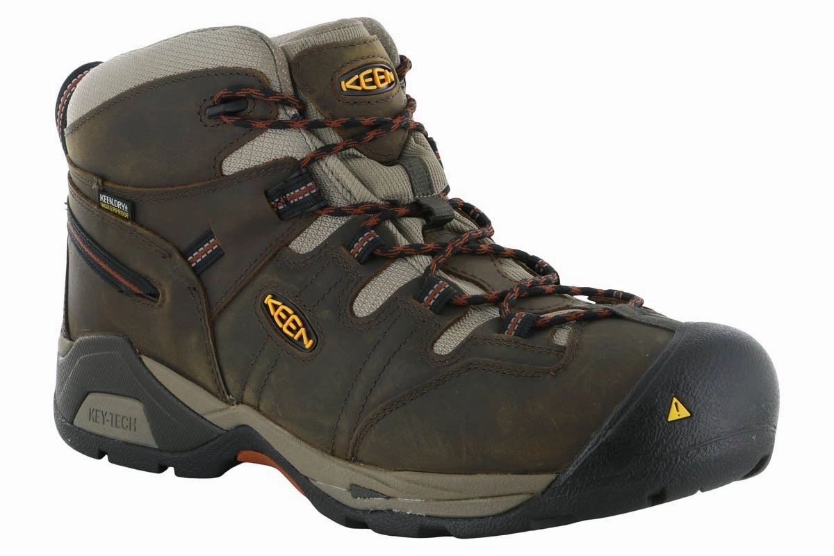 Water-resistant All Weather Urban Commute Keen Utility Detroit XT Mid Soft Toe Boot Brown