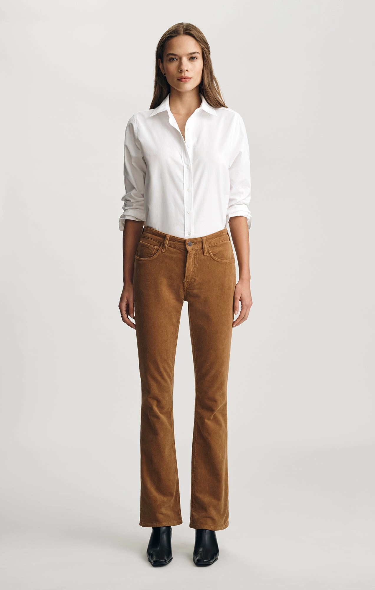 Stay Comfortable MOLLY BOOTCUT IN CAMEL CORD