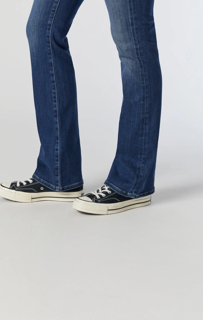 Contemporary Waist MOLLY BOOTCUT IN INDIGO SUPERSOFT