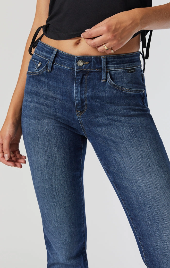 Relaxed Taper Comfy Fit MOLLY BOOTCUT IN INDIGO SUPERSOFT
