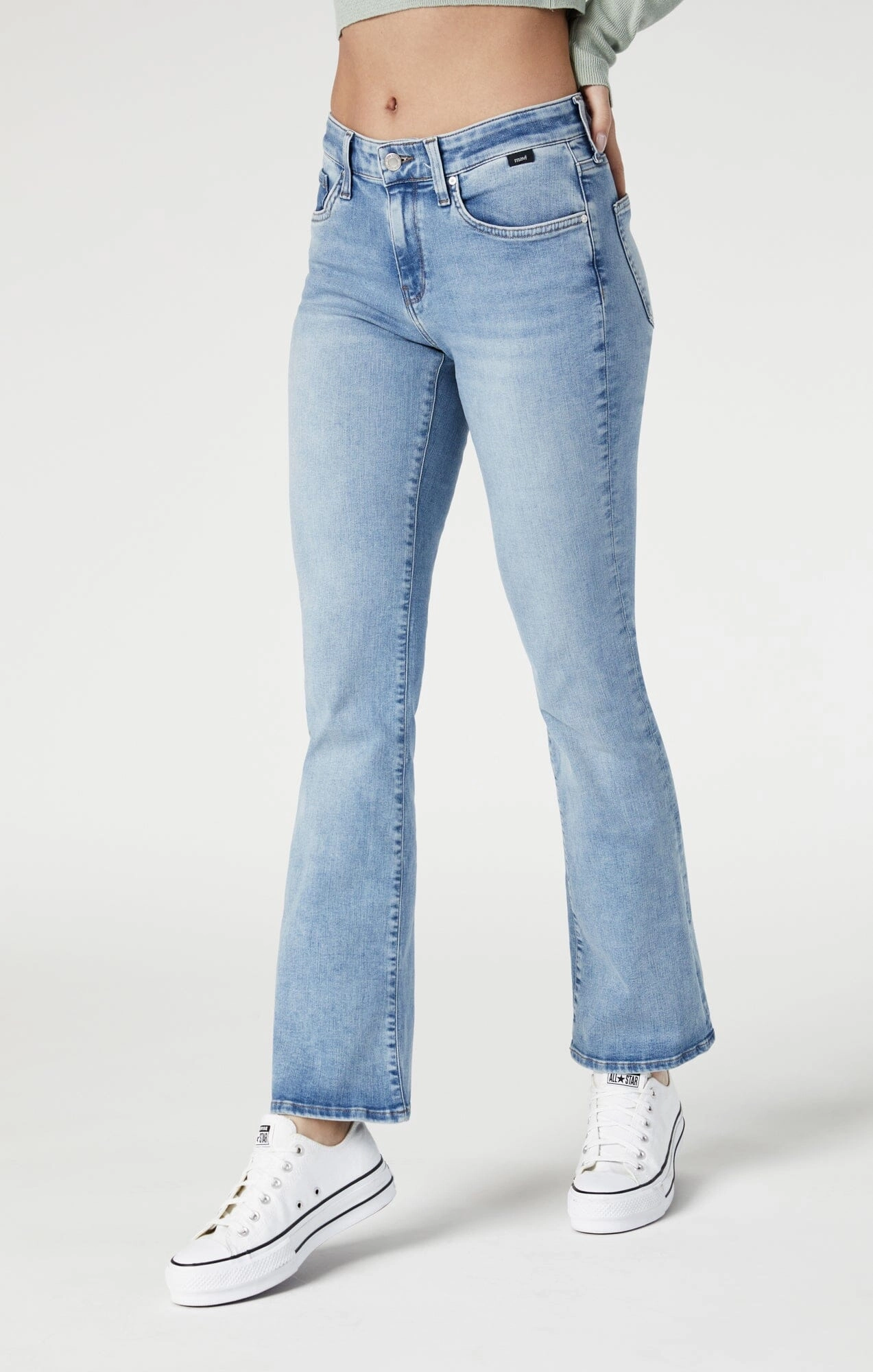 MOLLY BOOTCUT IN LIGHT FEATHER BLUE Casual Element