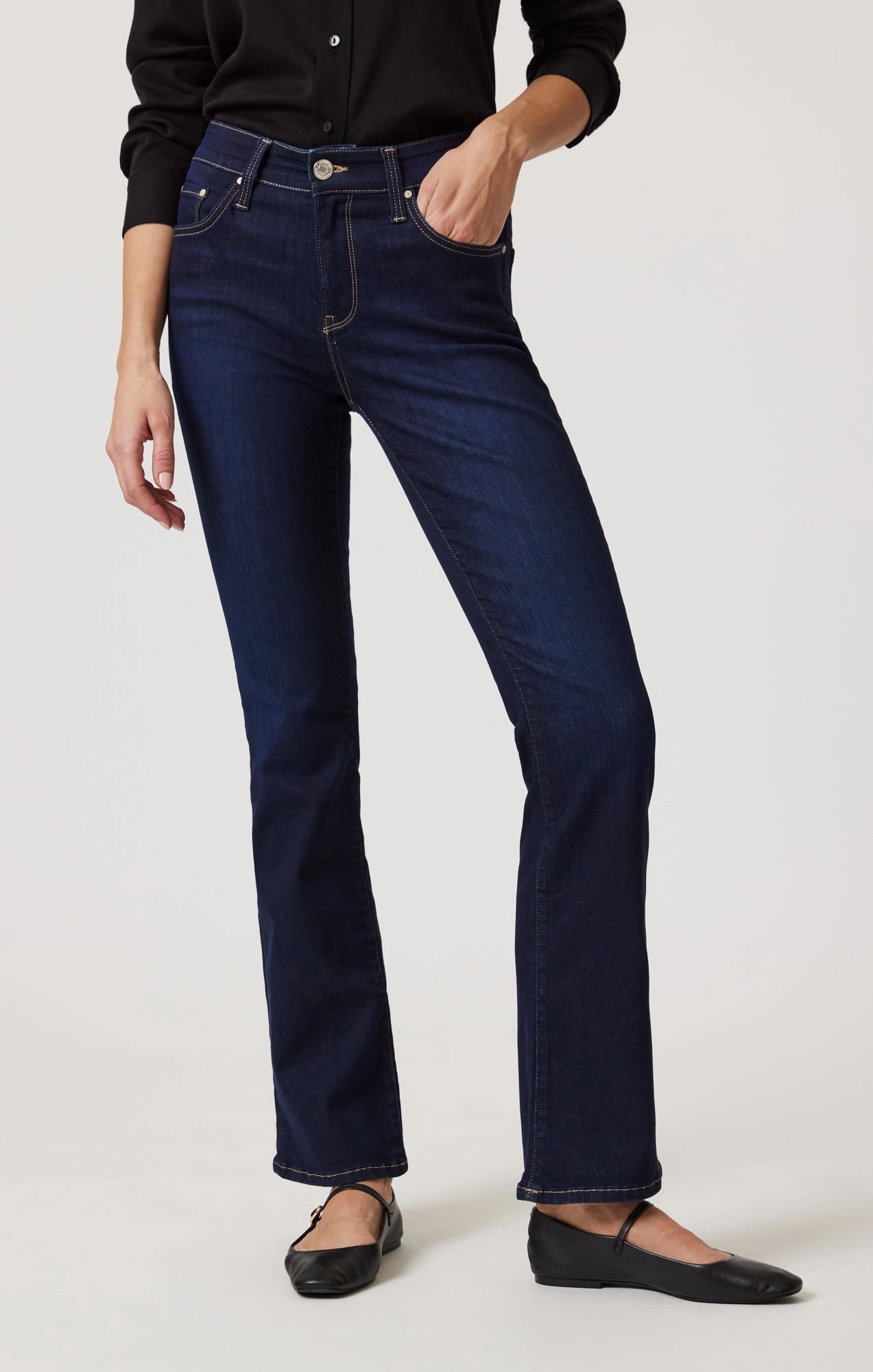 Plain style MOLLY BOOTCUT IN RINSE TRIBECA