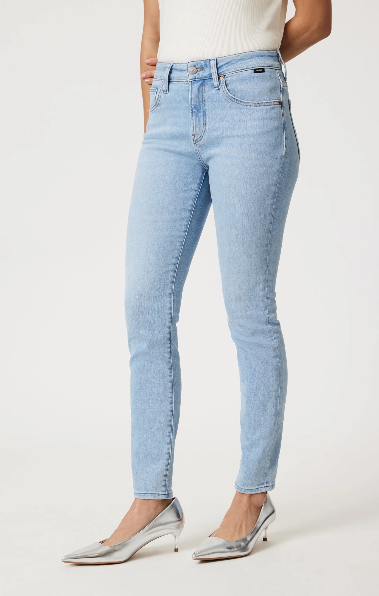 TESS SKINNY IN LIGHT FLEX BLUE All Use Wear